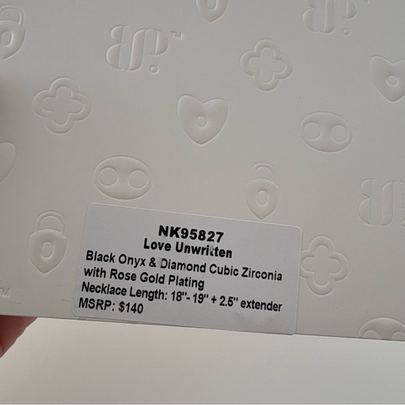 Bomb Party Luxe Layers Love Unwritten Necklaces NK95827 BORG - Picture 8 of 8